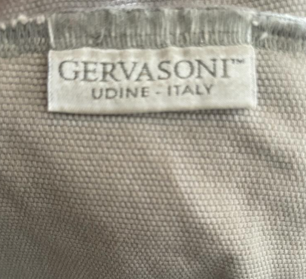 4-seater sofa blue grey stitching ghost 12 - gervasoni