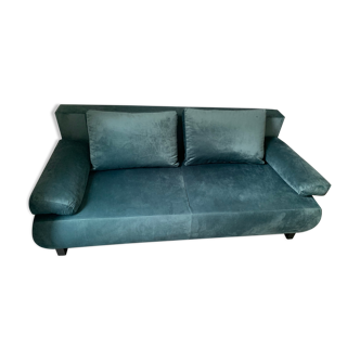 Velvet sofa