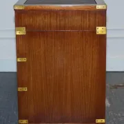 Vintage Military Campaign Desk with Brass Fittings