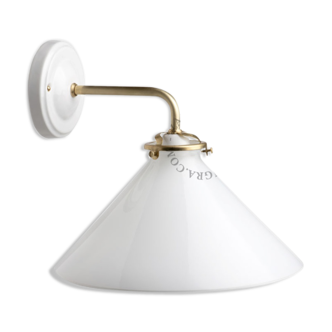 Opal glass wall ight