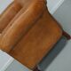Fauteuil Club Vintage en Cuir Couleur Cognac, Pays-Bas