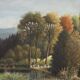 Painting Signed Landscape Oil Painting
