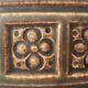 Mat green Tundra vase by Scheurich West Germany