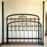 Iron bed Napoleon III in 140 x 190