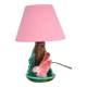 Barbtine lamp with little pink bird