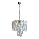 Simoeng's Spiral chandelier, murano glass, Italy, 1960