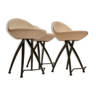 Roberto Foschia - Set of three “Egg” chairs - Midj - c. 1990 - Italy -