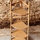 Rattan corner spreader - 4 levels