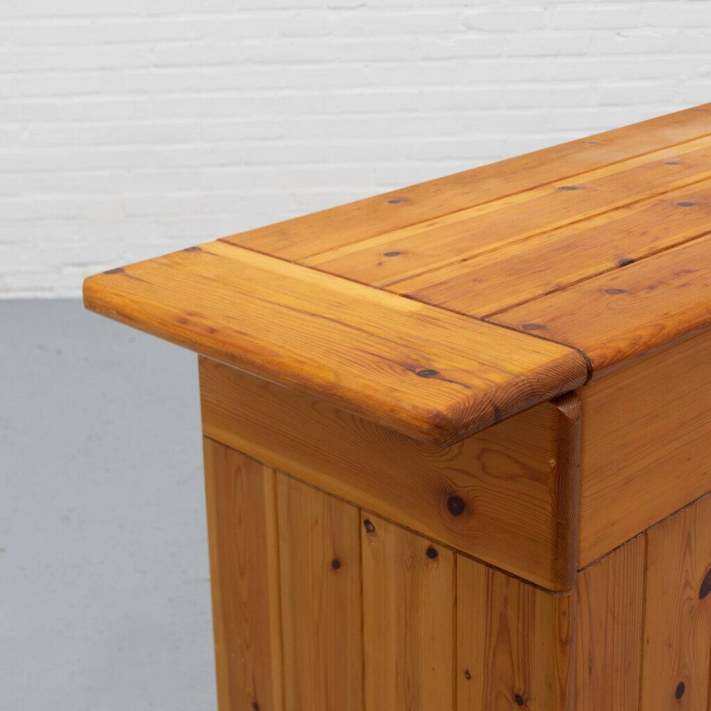 Silvio Coppola pine sideboard, 1960s