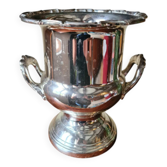 Silver-plated champagne bucket