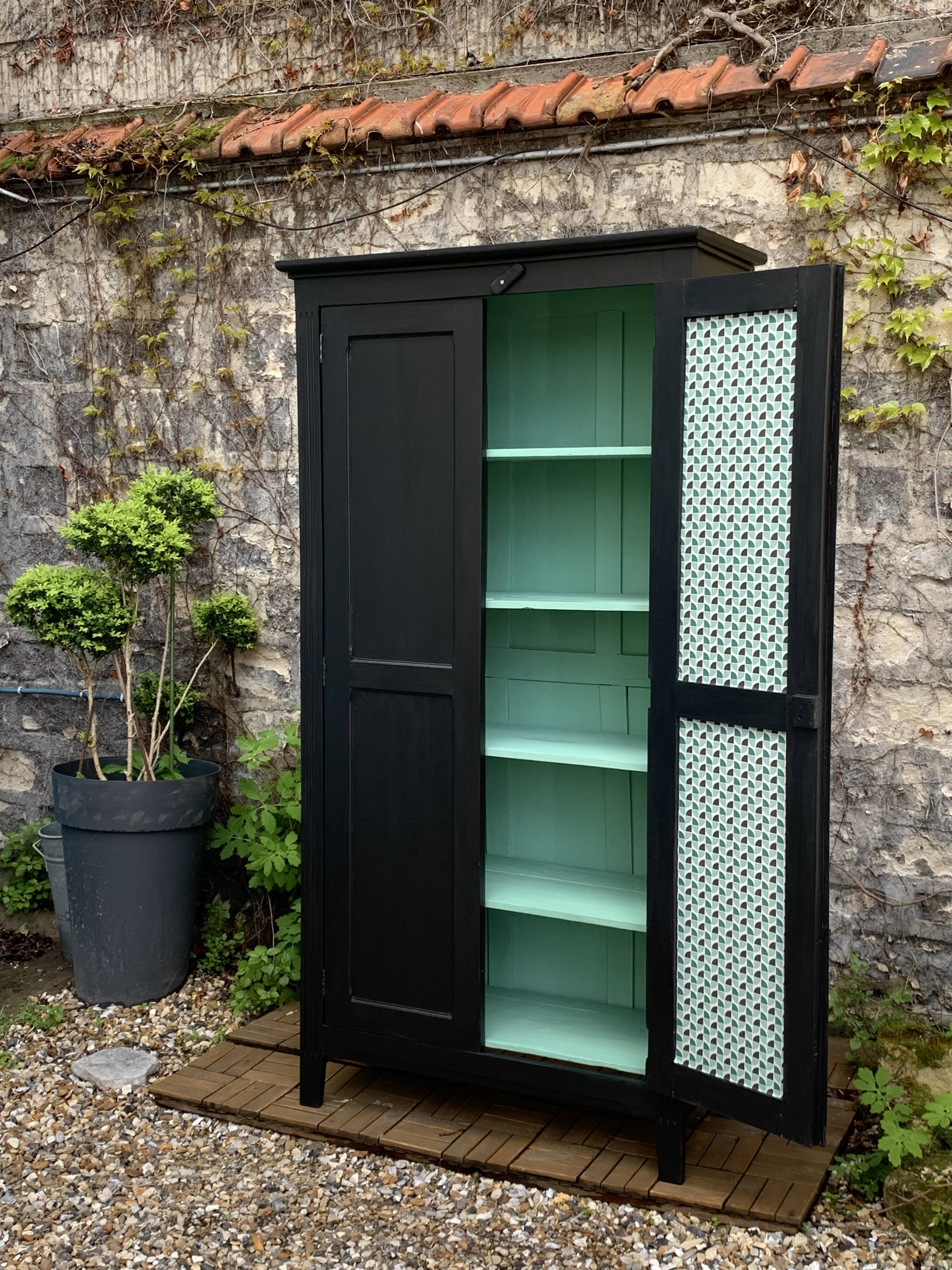 Antique Parisian wardrobe from 1940