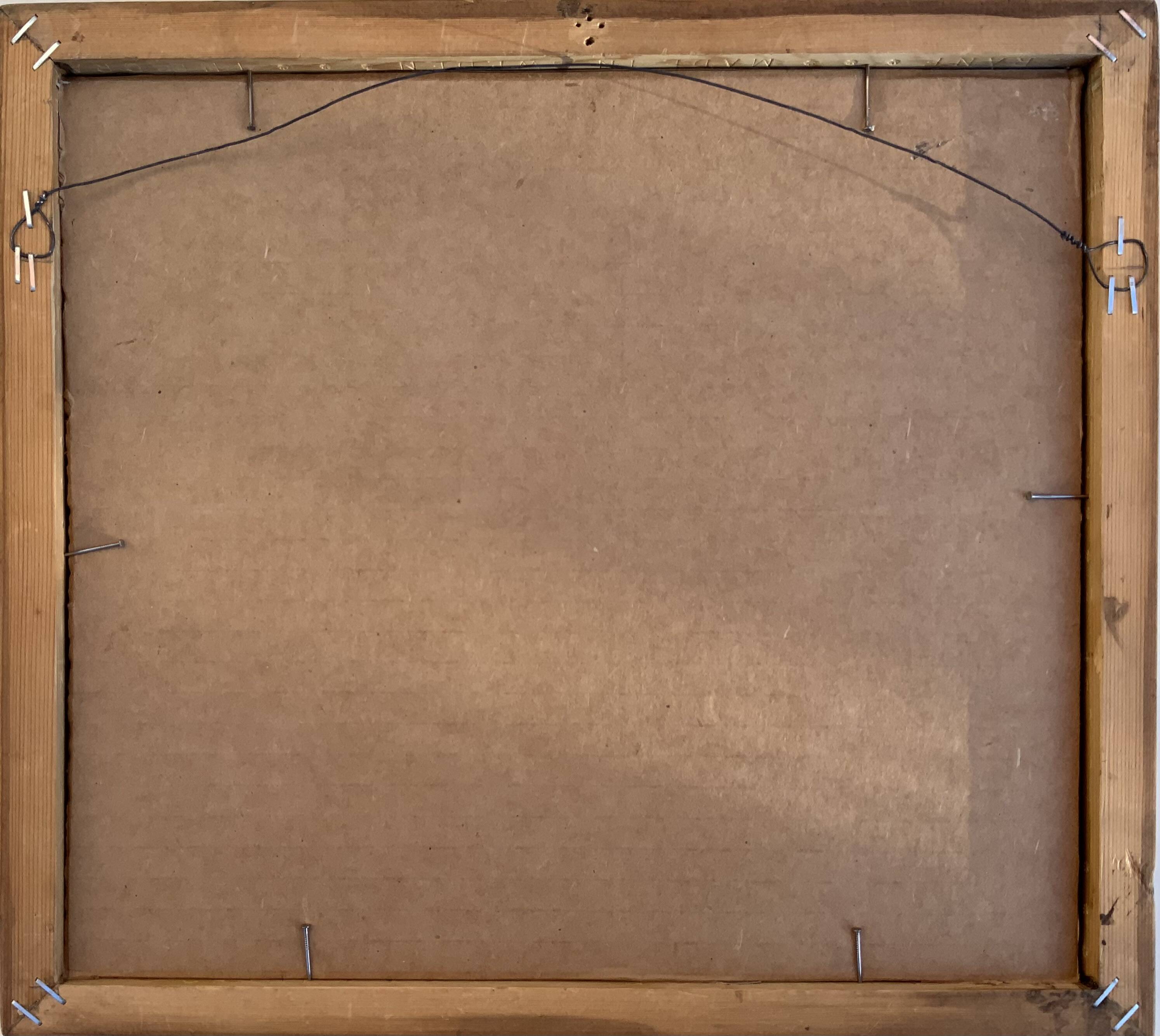 Small Vintage Oil Landscape signed by artist G. Carlson 1947