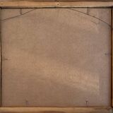 Small Vintage Oil Landscape signed by artist G. Carlson 1947