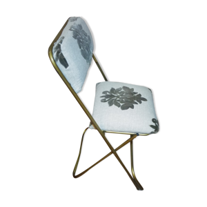 Chaise pliante relookee