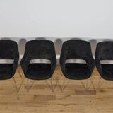 Model Kilta Armchairs by Olli Mannermaa for Juch Mobelfabrik, Germany, 1970