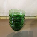 Set of 4 beldi glass bowls