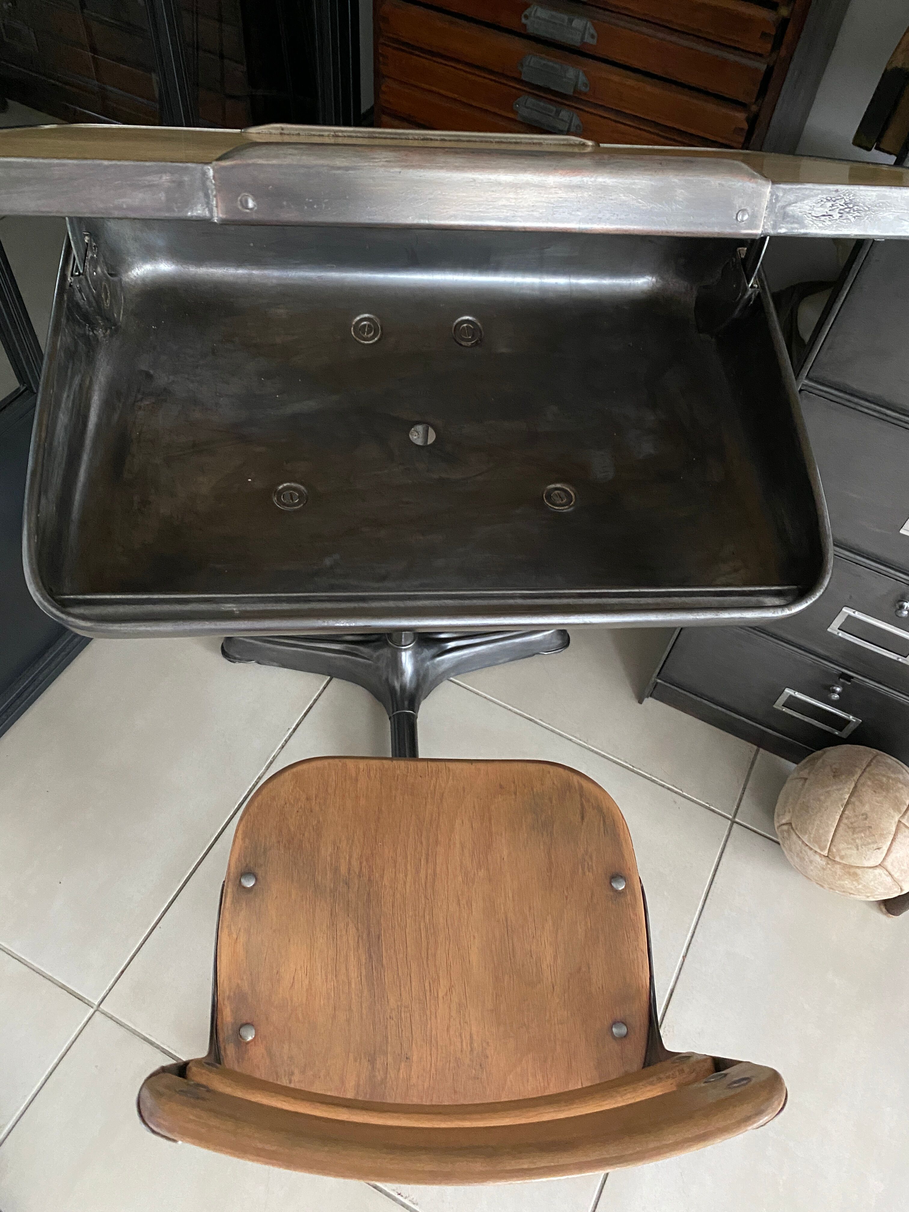 Vintage American school desk