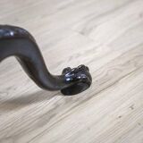 English Walnut Side Table with Tilted Top, 1890s