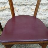 Chaises de bistrot années 50