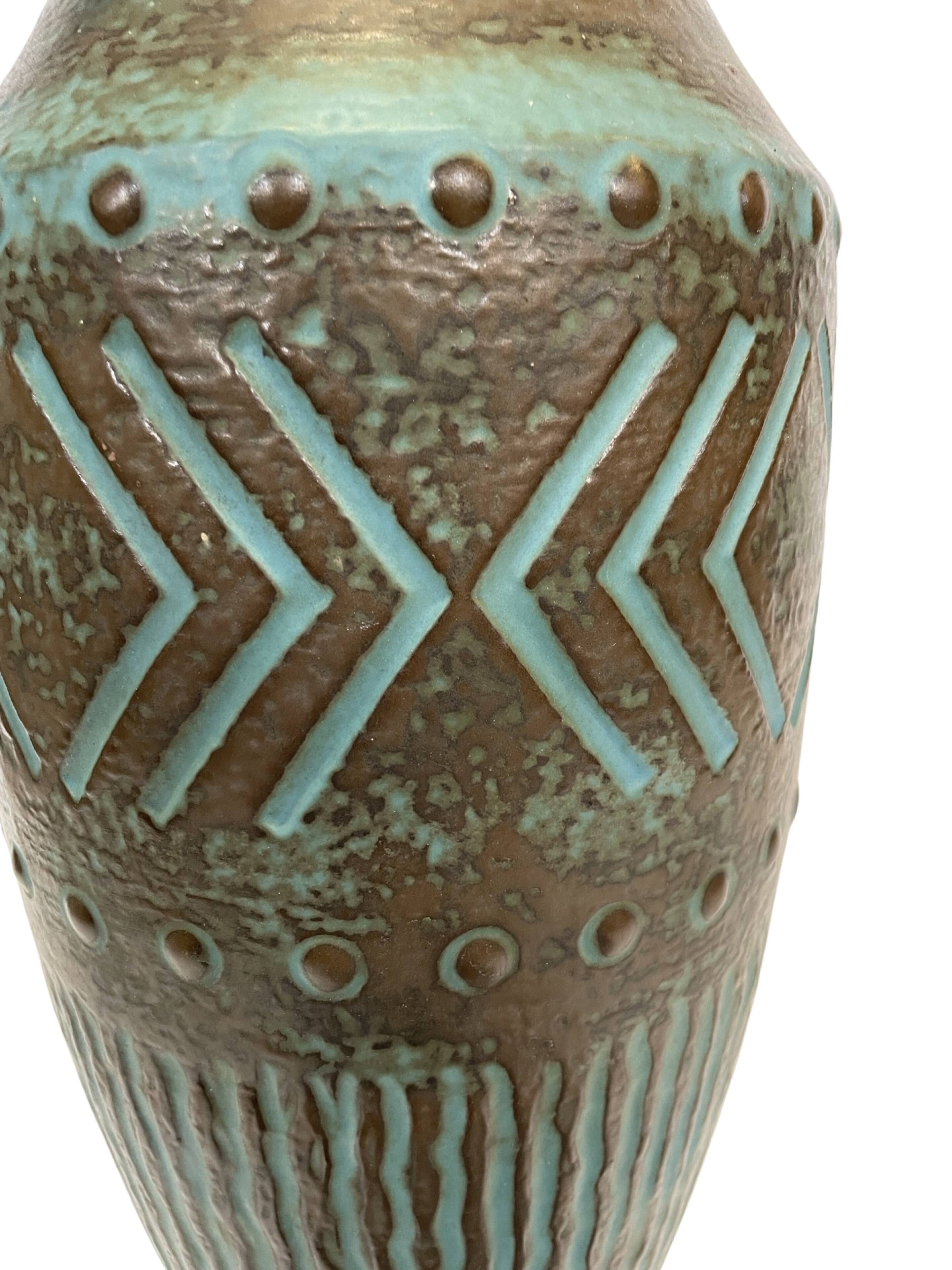 West Germany ceramic vase 44 cm