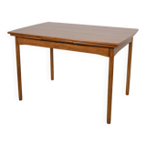 Mid-century teak extendable dining table, Denmark, 1960s