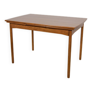Mid-century teak extendable dining table, Denmark, 1960s