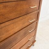 Vintage chest of drawers with splayed legs
