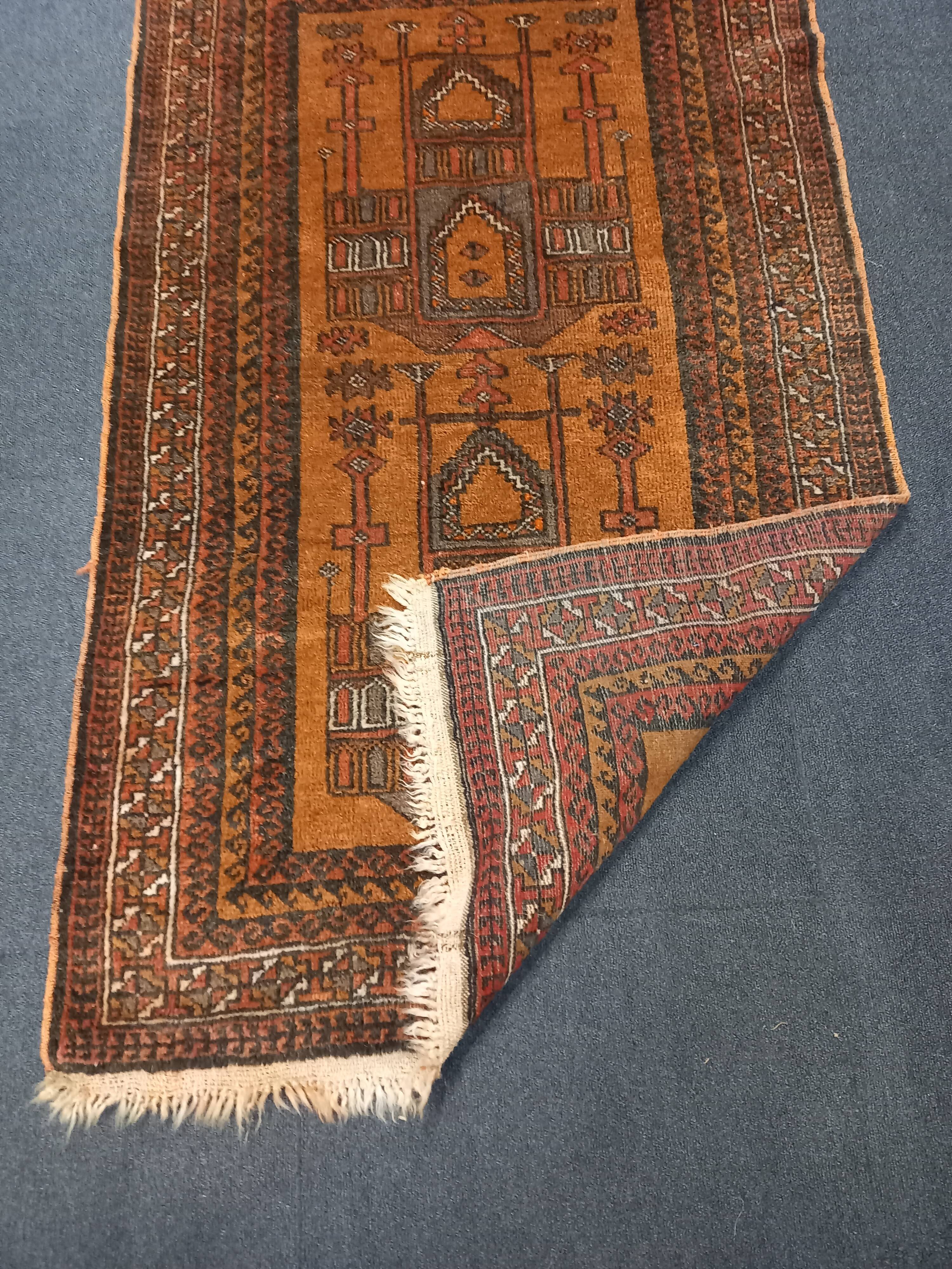 handmade Persian carpet Beloutch 140x90 cm