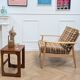 Fauteuil vintage scandinave années 70