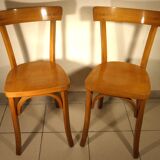 Pair of bistro chairs 1960