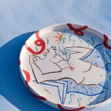 Siren - ceramic platter