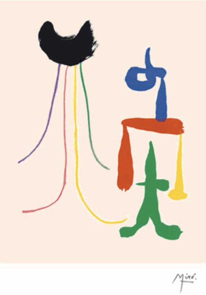 Lithograph by Miro
