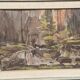Original Swedish Oil on Panel – “Old Sawmill, Apelnäs Roasjö” by Gunnar Svensson – Dated 1962 – Vintage & Framed
