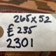 Old Turkish narrow Kilim Runner 265x52 cm shabby chic, vintage kelim