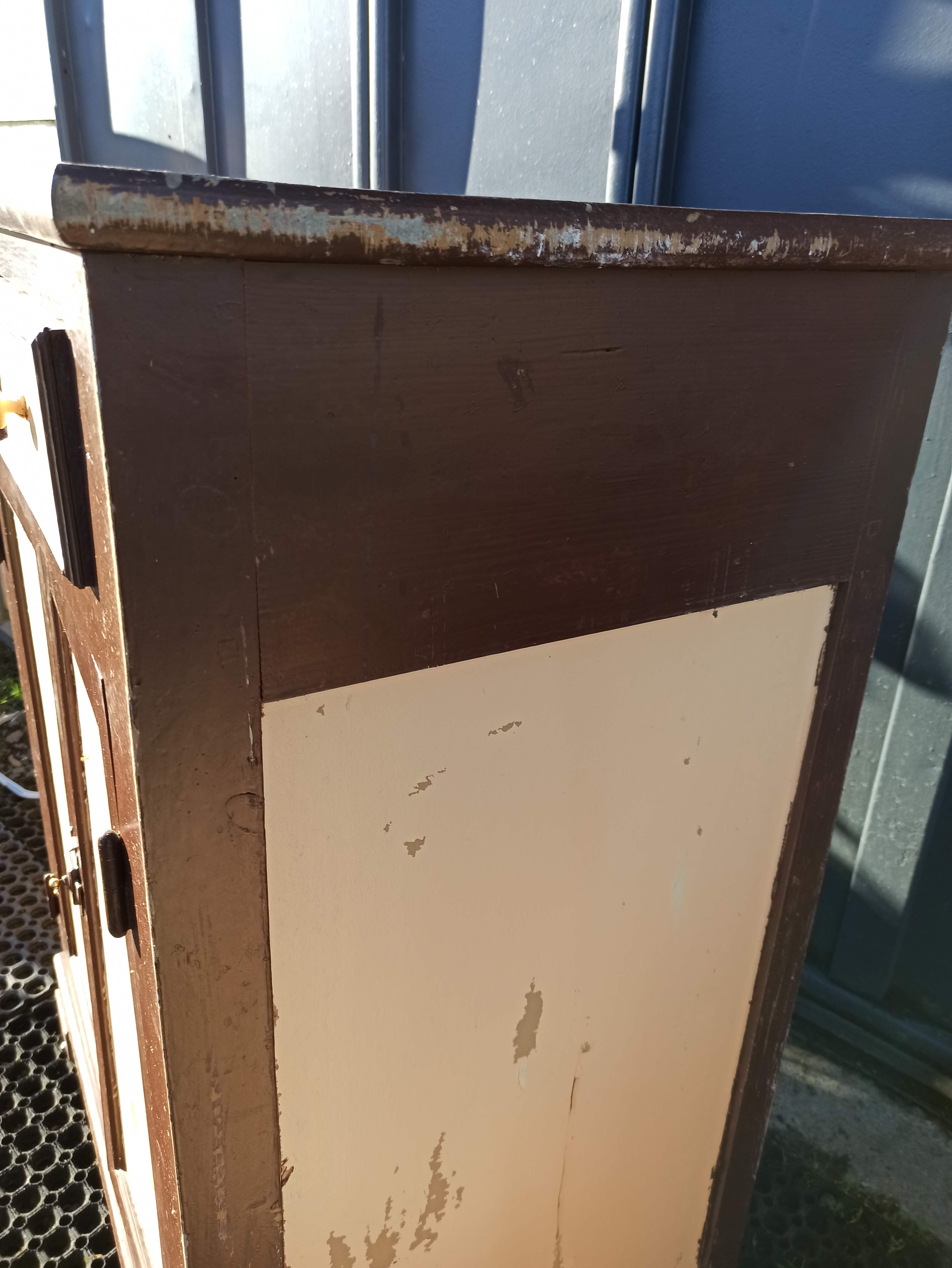 Low Parisian buffet Solid support height two doors 2 drawers