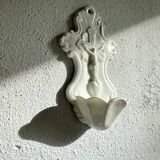 Bedside stoup, porcelain, 19th