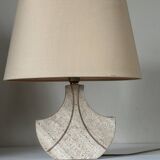 Vintage travertine lamp design 70s 80s