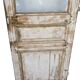 old glass door