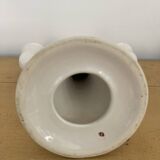 Scandinavian candlestick 3 lights white ceramic