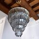 Venini chandelier, 4 levels, Murano glass, Italy, 1970