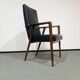 Vintage teak armchair by Josef Hillerband for Wilkhahn 1960s