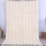 Handmade wool Berber rug 250x150 cm