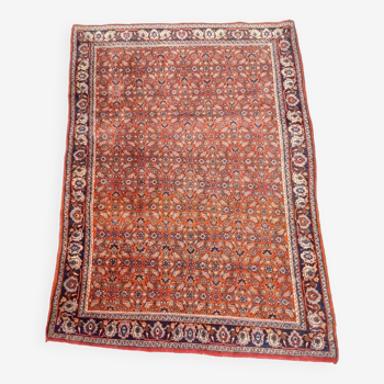 Hand-knotted wool Persian rug 163x108 cm