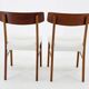 1960s Pair of Danish Teak Chairs, Restored