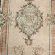Geometric Handknotted Wool Rug