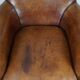 Correct and comfortable sheep leather armchair/armchair with a beautiful finish