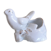 Bird porcelain salt shaker