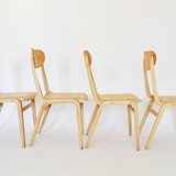 Set of 4 vintage chairs by Lygija Marika Koslauskaitė-Stapulionienė for Šiaulių Ventos Baldų Fabrikas