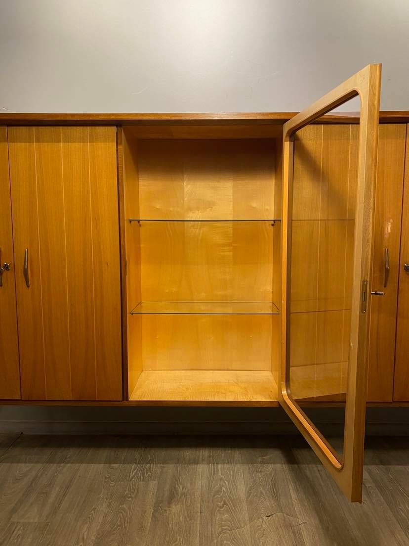 Bibliothèque sur les jambes vintage des années 60, années 1960