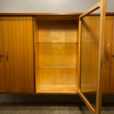 Bibliothèque sur les jambes vintage des années 60, années 1960